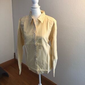 Yellow Crable long sleeve button up